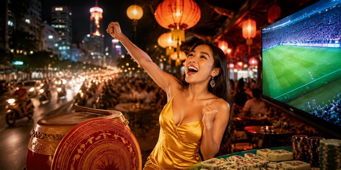 Không khí đêm hội bài bạc sôi động tại Hồ Chí Minh